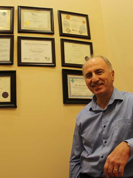 Dr. Hakim provides restorative dentistry services that include extractions, porcelain crowns, dental implants, porcelain bridges and root canals.