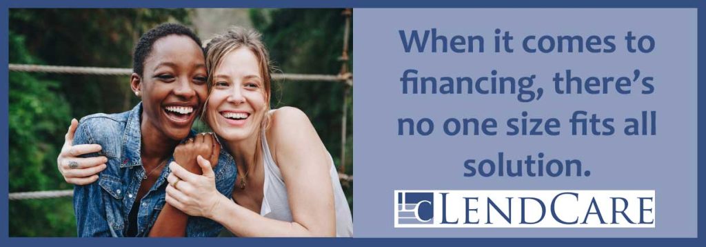 Happy couple promoting LendCare dental financing.